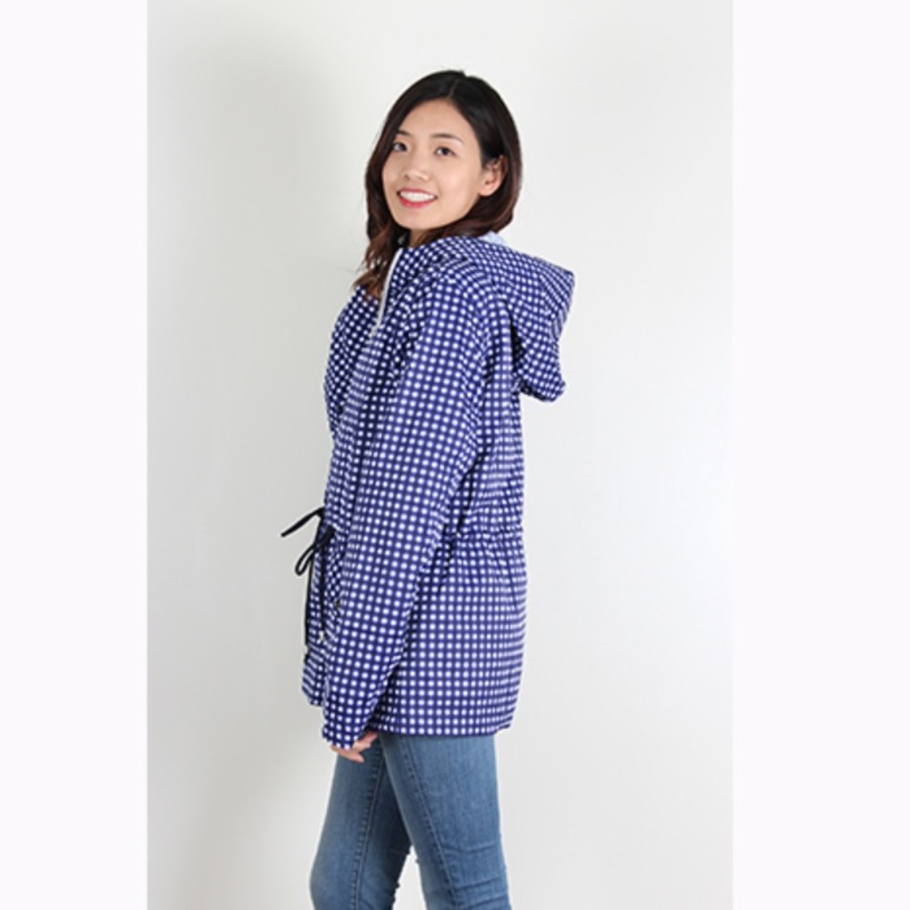 NWT, Navy & White Utility Jacket